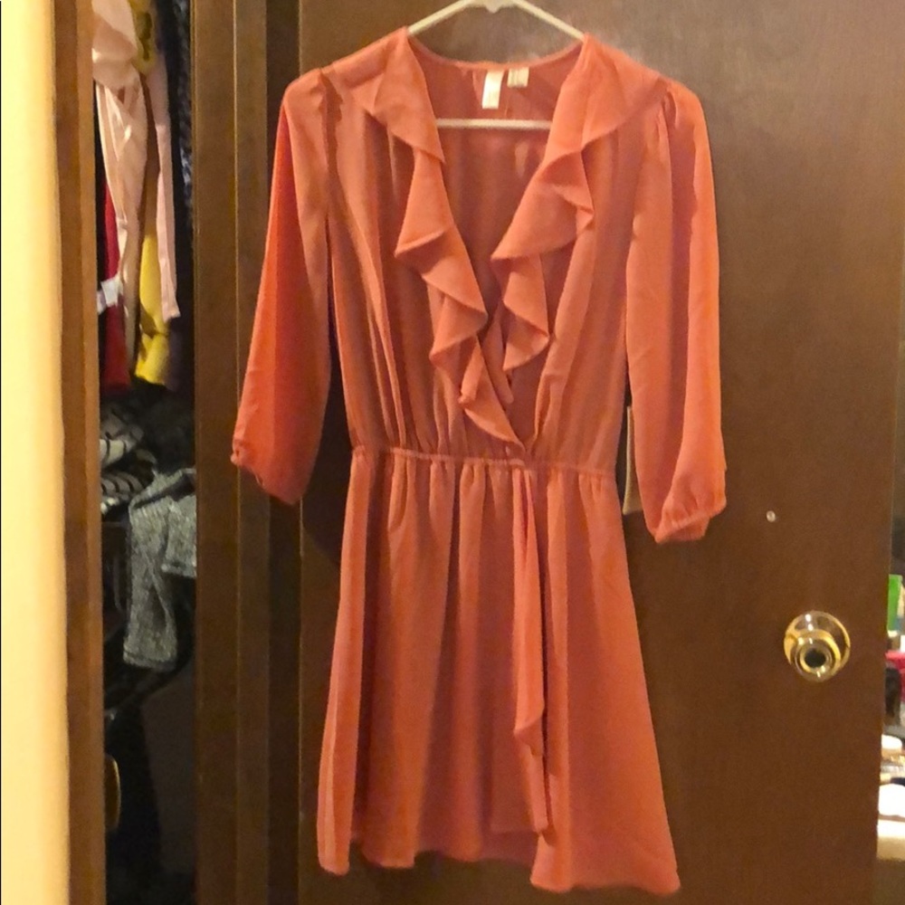 Orange dress